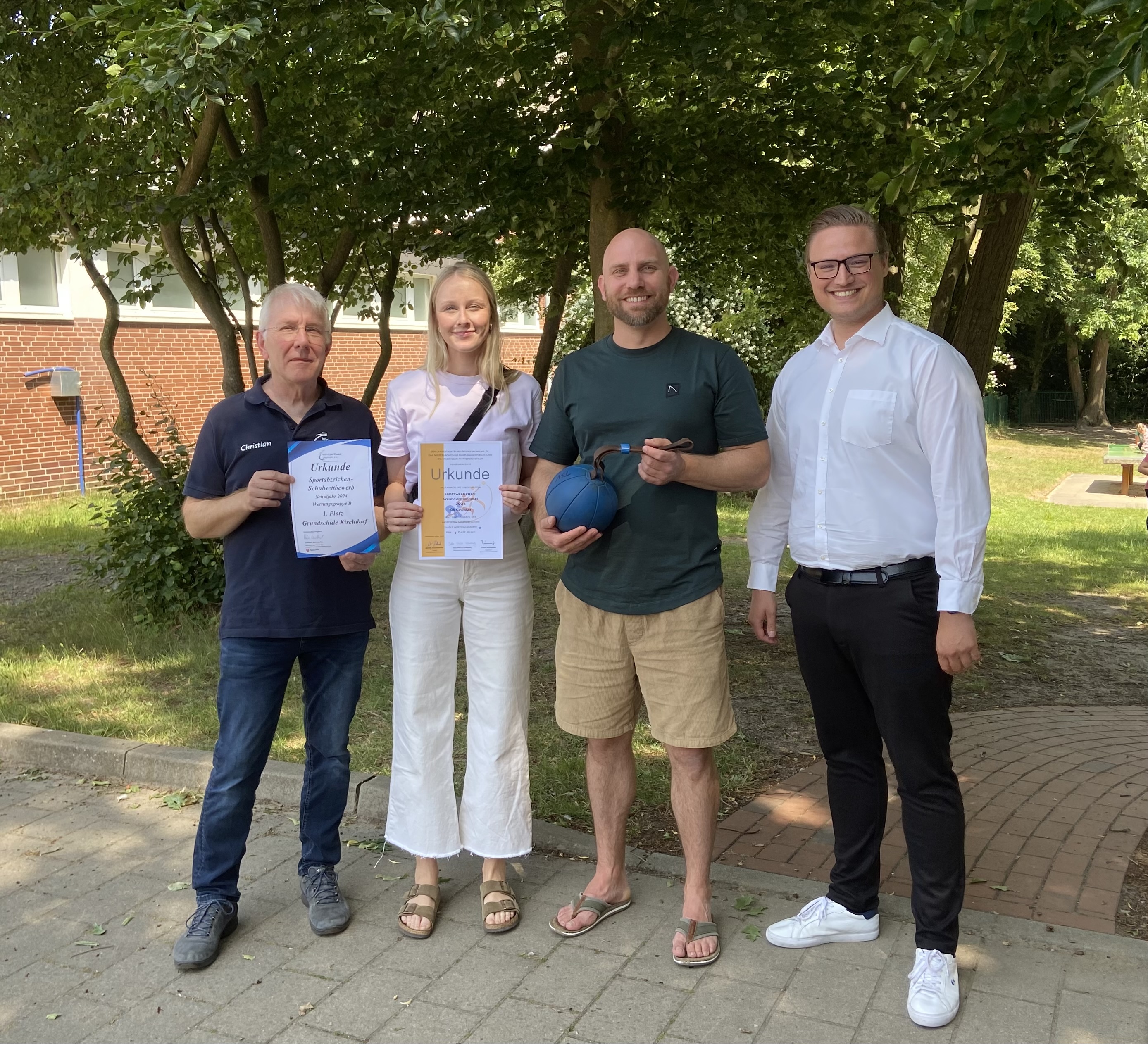Erfolg beim Sportabzeichen-Wettbewerb